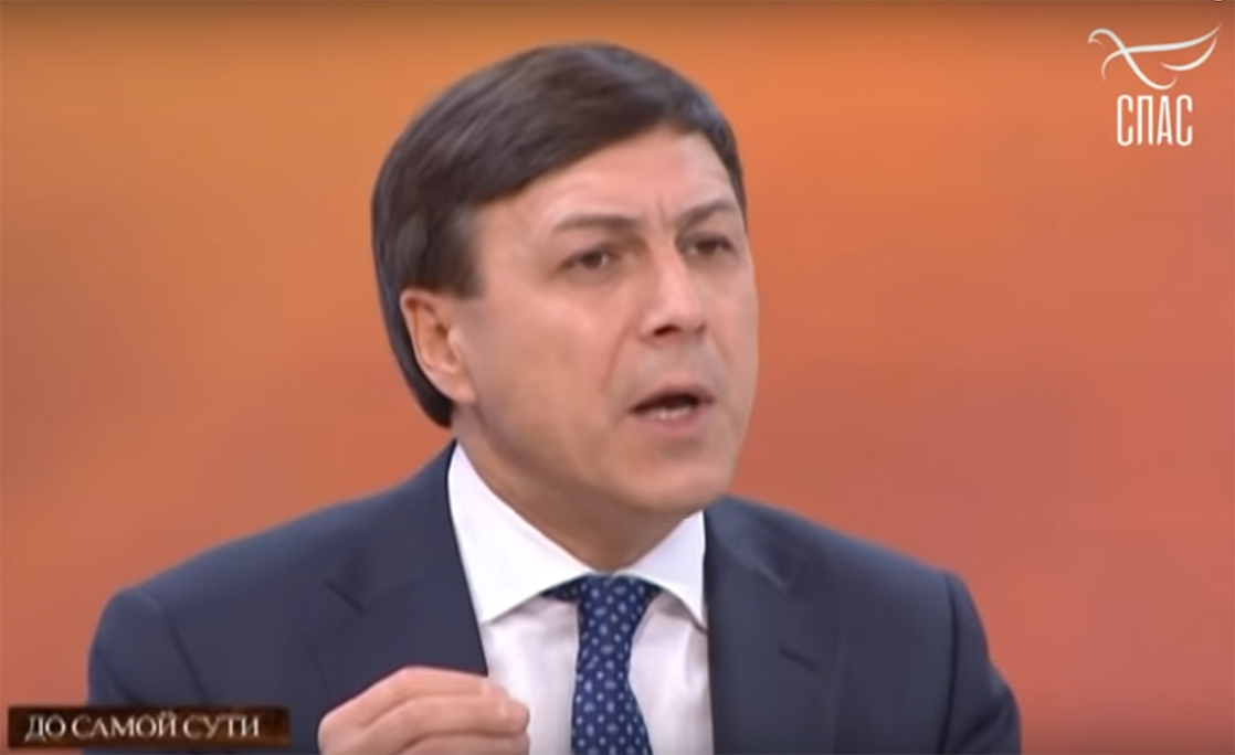 Янис Юкша на телеканале «Спас»