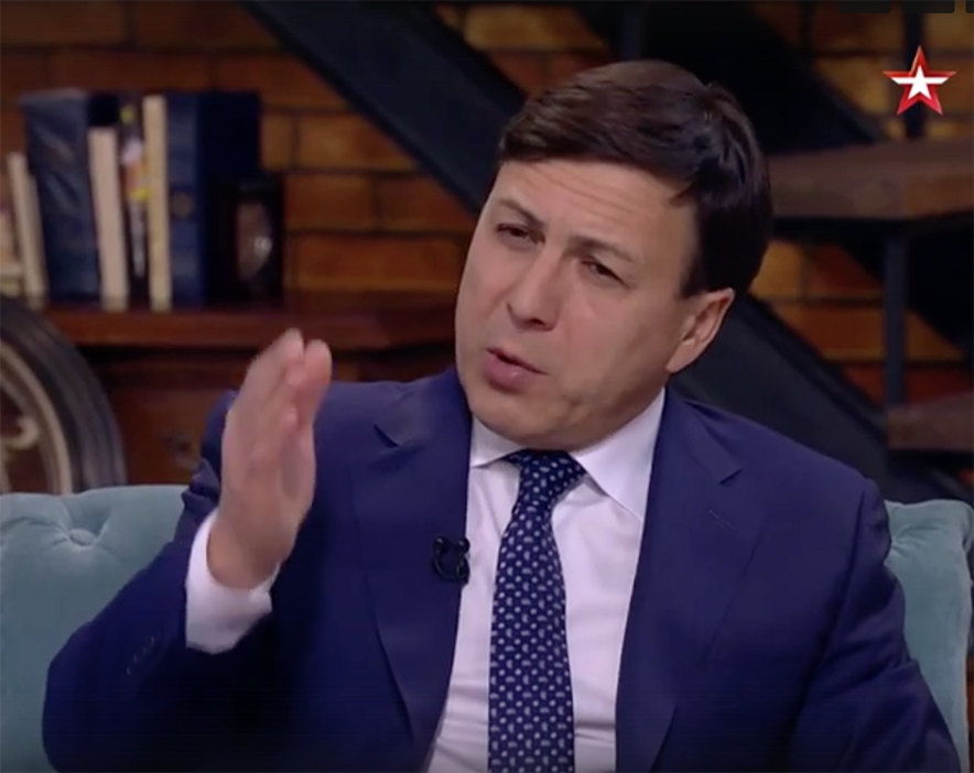 Янис Юкша на телеканале «Звезда»