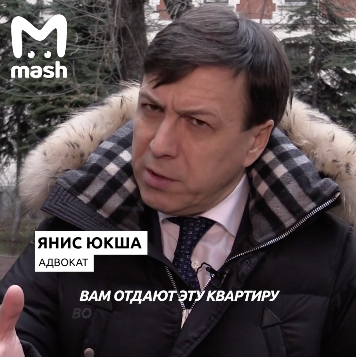 Адвокат Янис Юкша, интервью, Mash